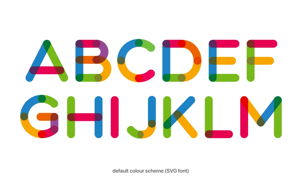 Multicolore Pro Font