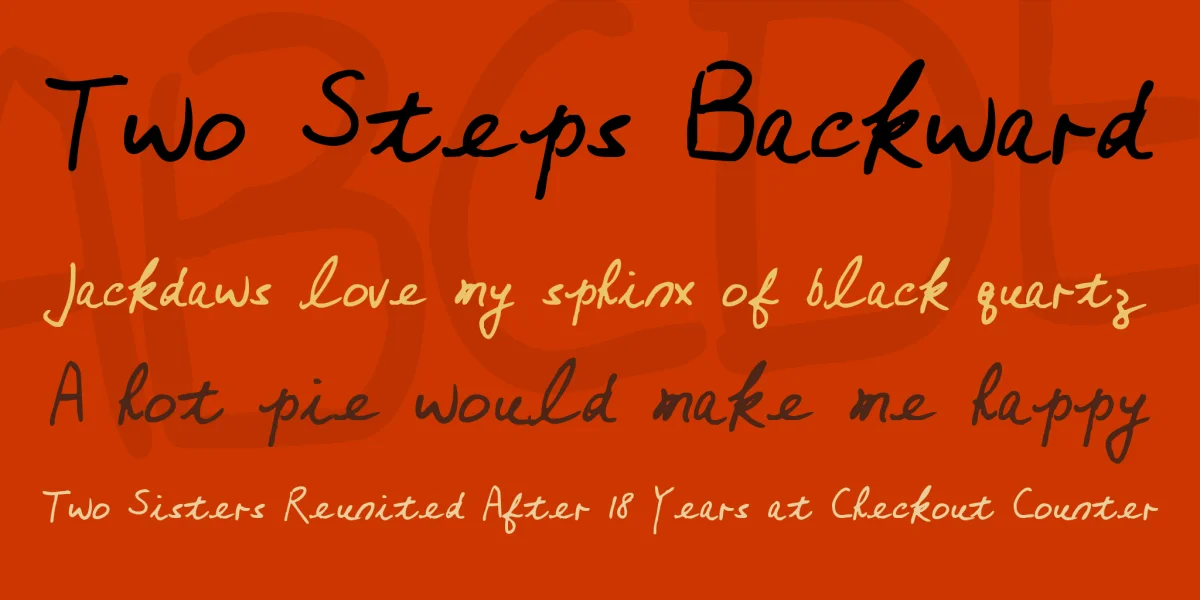 Mumsies Font preview 2