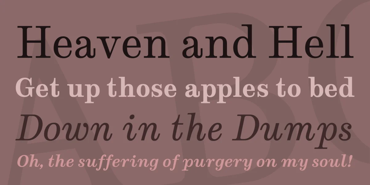 Munson Font Family preview 3