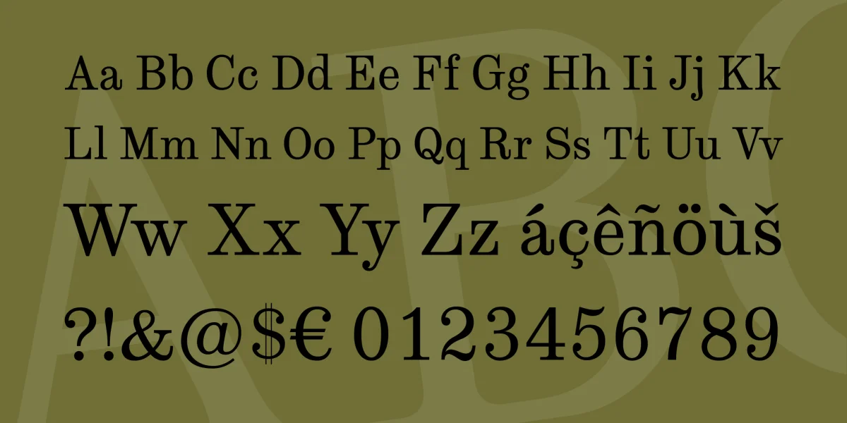 Munson Font Family preview 5
