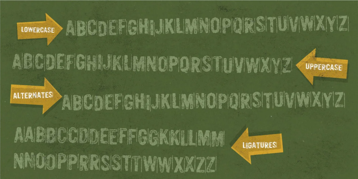 Murderous Desire DEMO Font preview 2