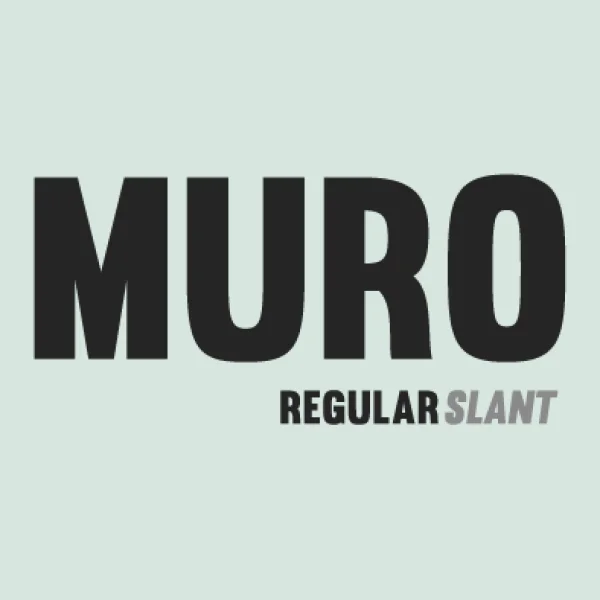 Muro Font Family