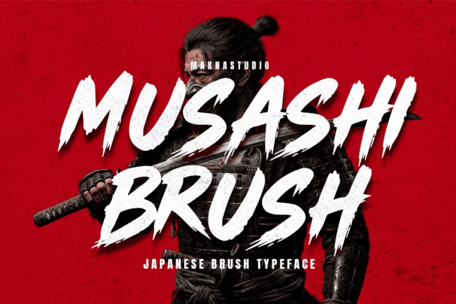 Musashi Brush Font