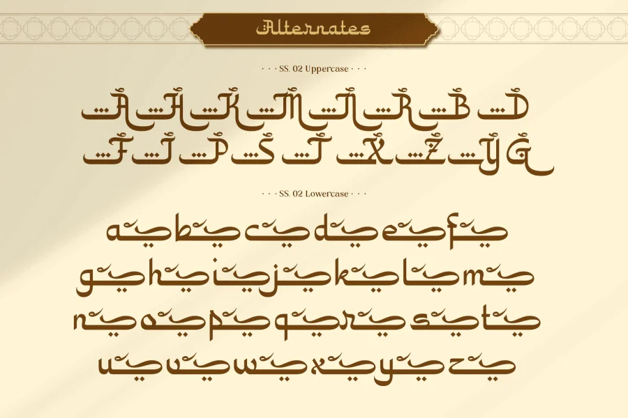 Mushym Font preview 4