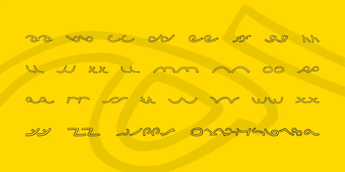 Music DBZ Font preview 2