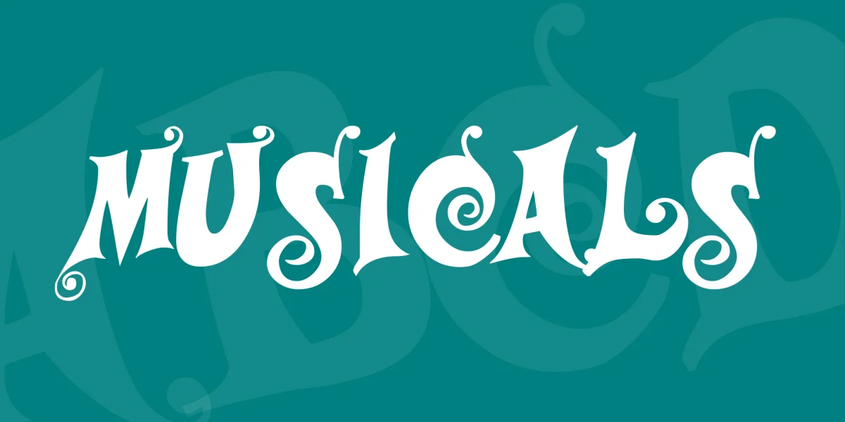Musicals Font
