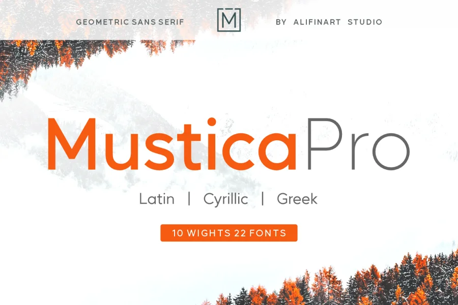 Mustica Pro Font
