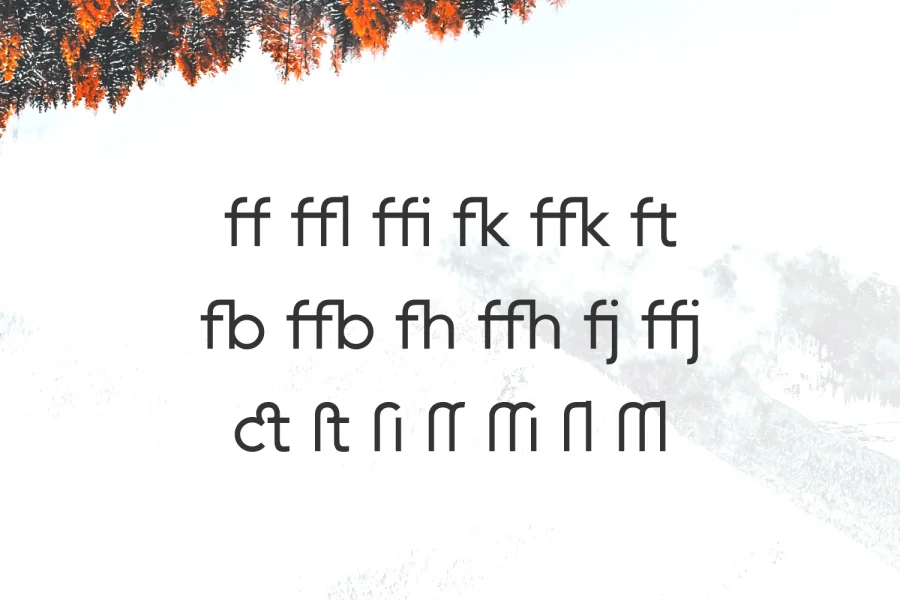 Mustica Pro Font preview 14