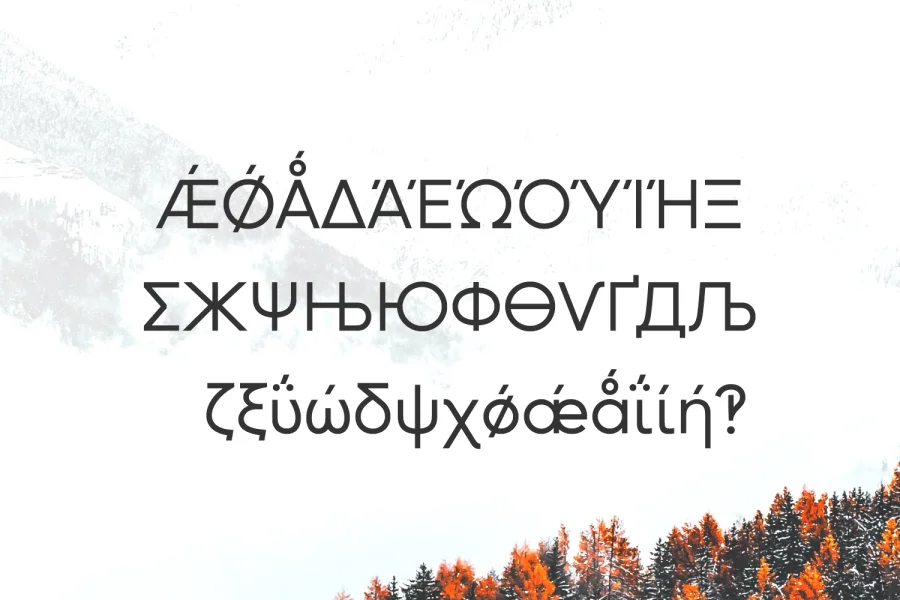 Mustica Pro Font preview 15