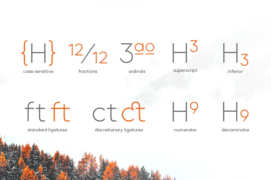 Mustica Pro Font preview 4