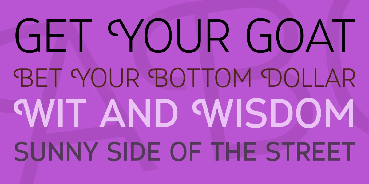 Myra 4F Caps Font Family preview 2