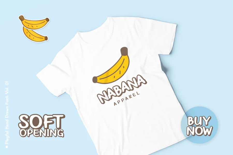 Nabana Font preview 4