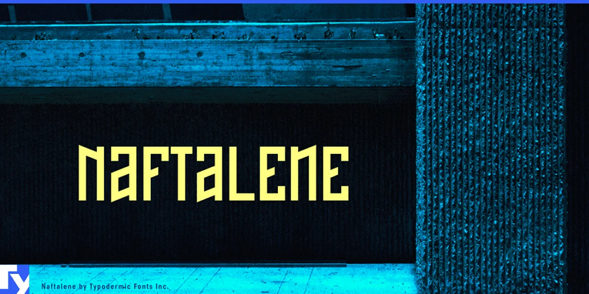 Naftalene Font
