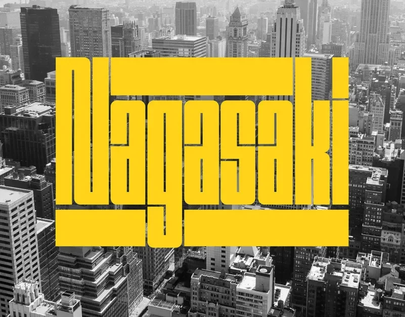 Nagasaki Font preview 5