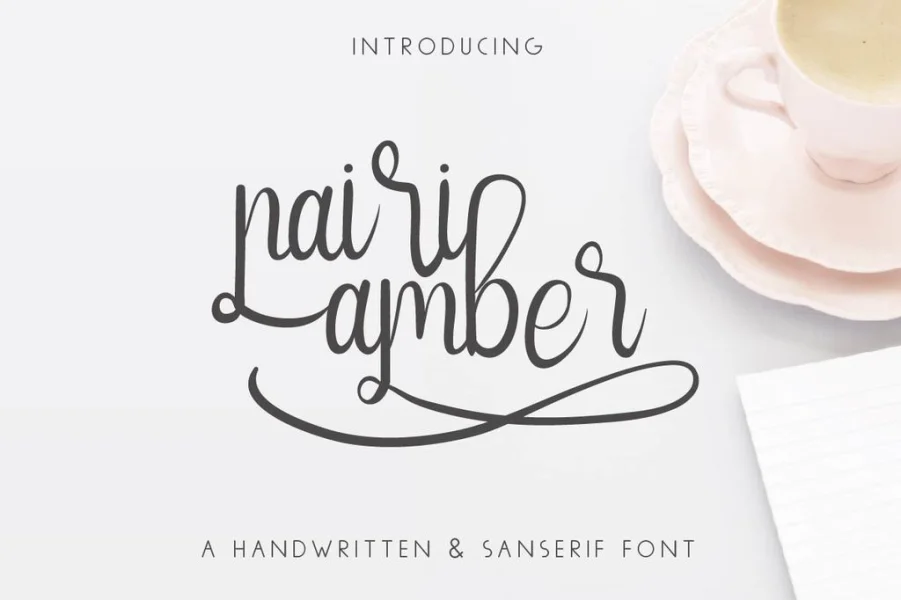 Nairi Amber Demo Font Family