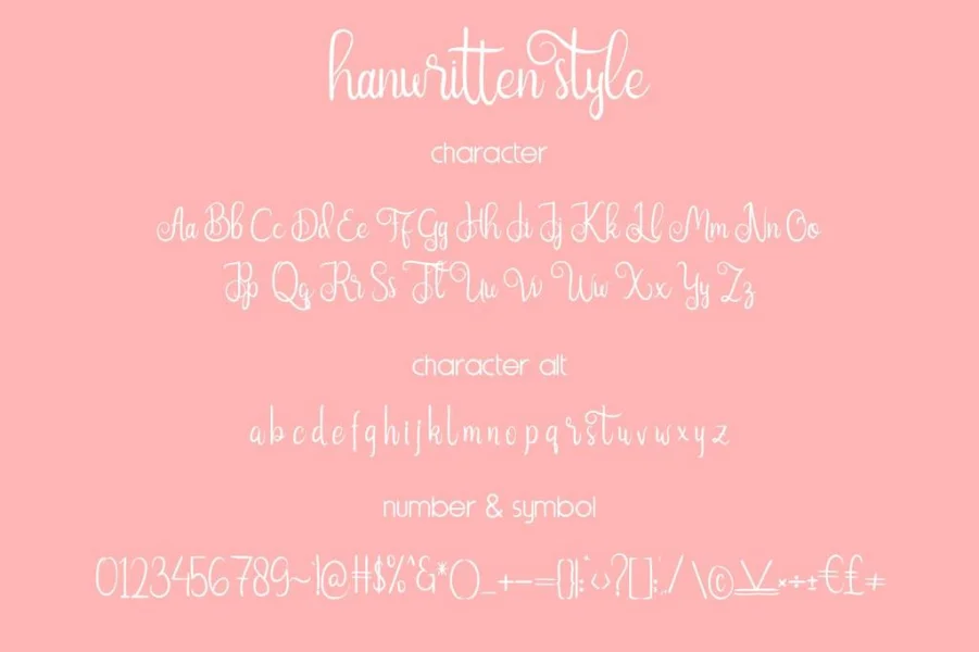 Nairi Amber Demo Font Family preview 3