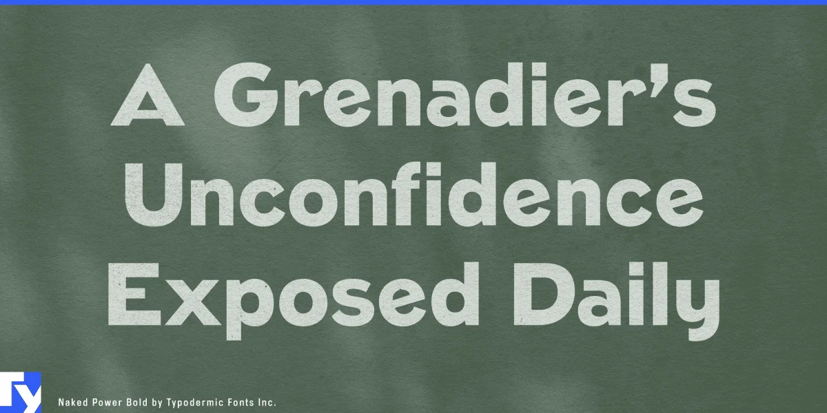 Naked Power Font Family preview 3