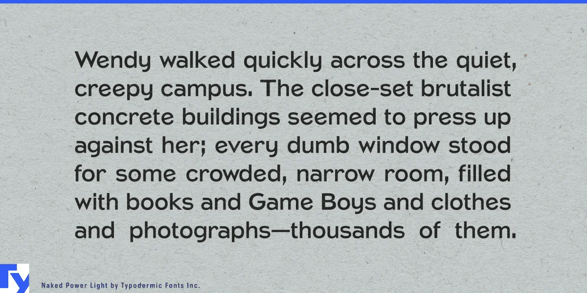 Naked Power Font Family preview 6