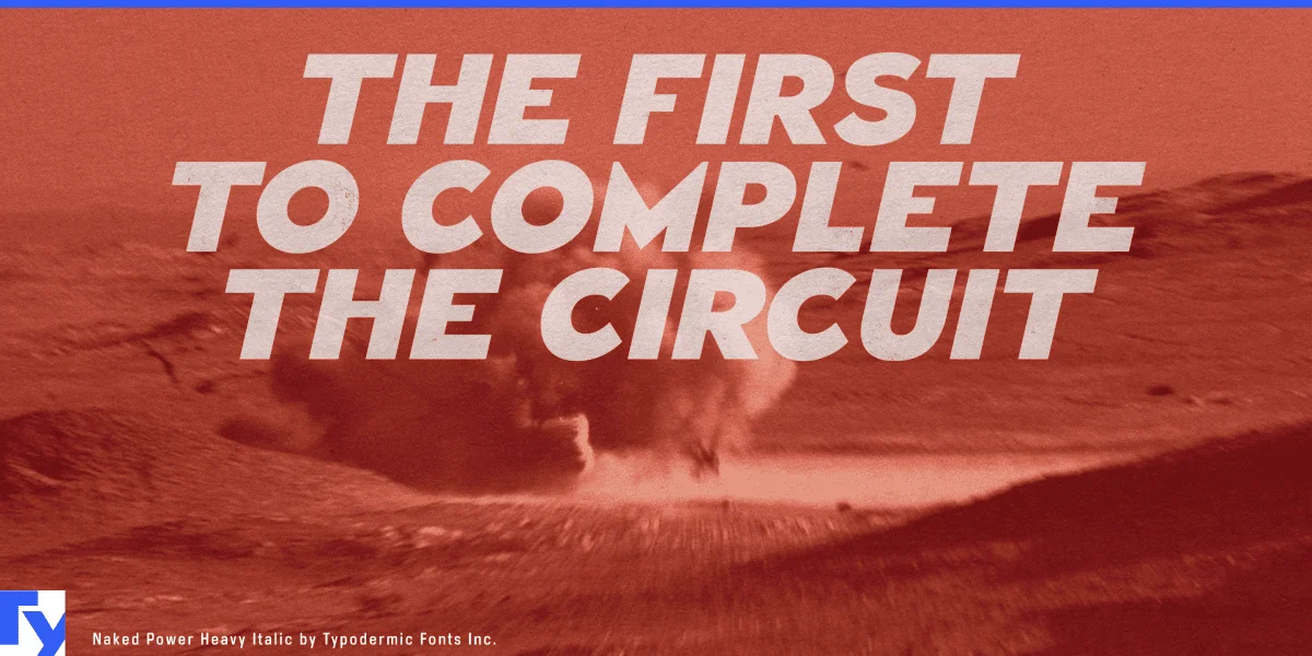 Naked Power Font Family preview 7