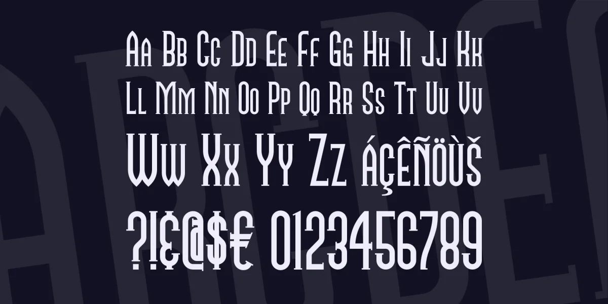 Namesake NF Font preview 3