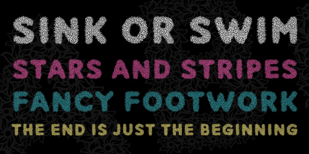 Narcissus Font preview 5