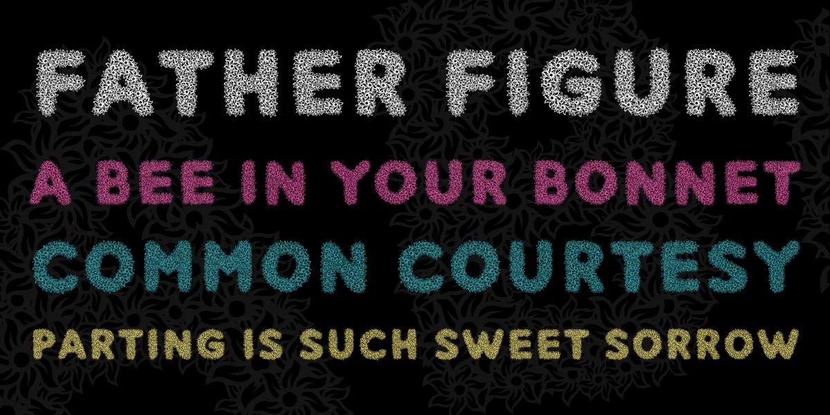 Narcissus Font preview 6