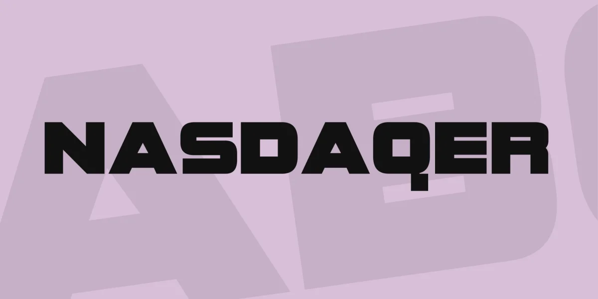 NASDAQER Font