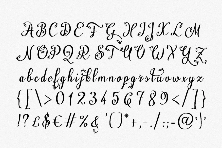 Natyl Font preview 8