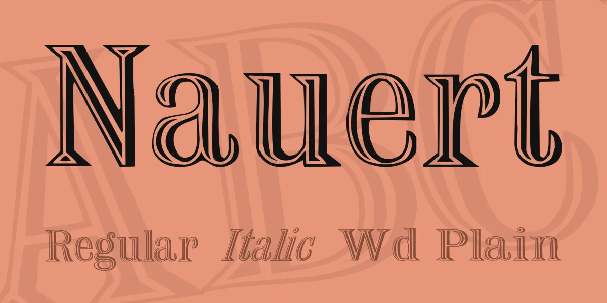 Nauert Font Family
