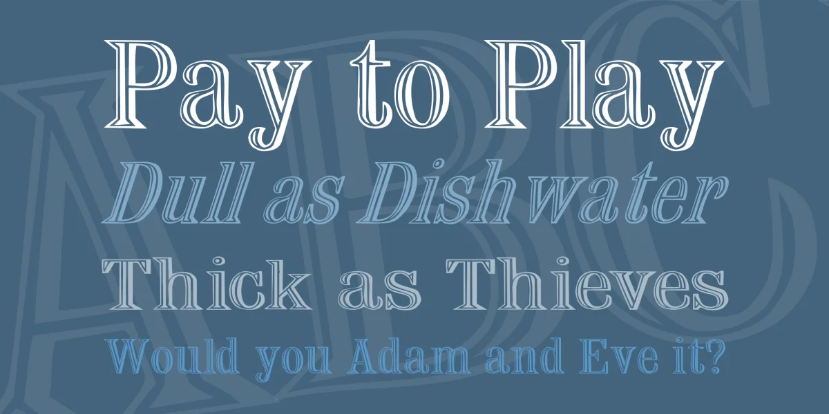 Nauert Font Family preview 2