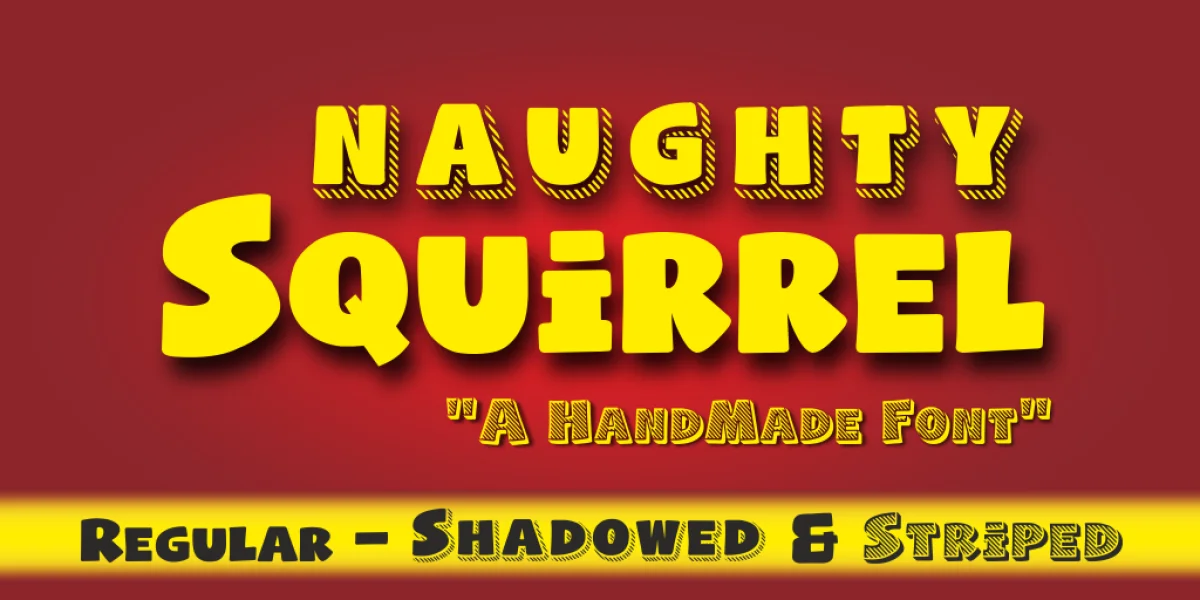 Naughty Squirrel Font Family