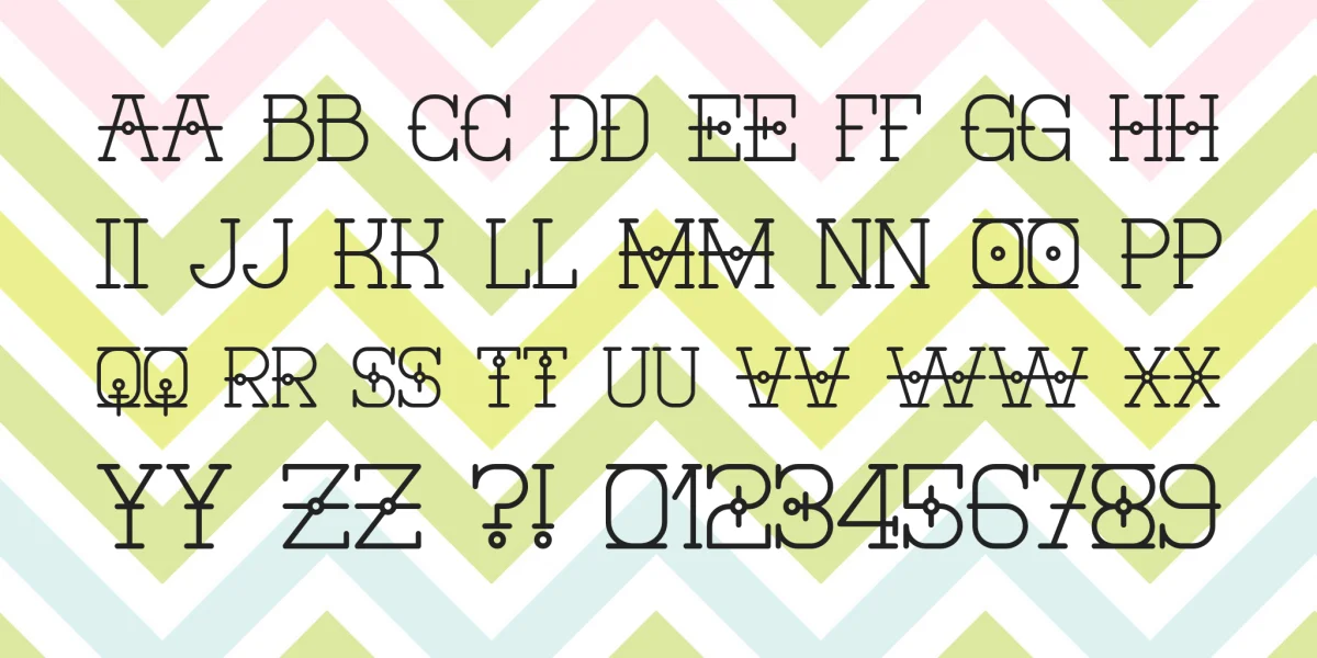 Nautica Font preview 3