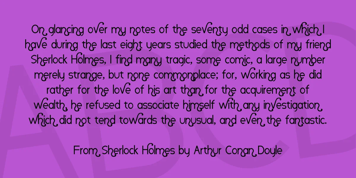 Nauvoo Font preview 3