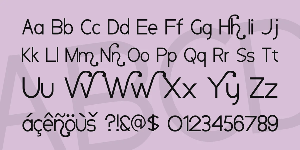 Nauvoo Font preview 4