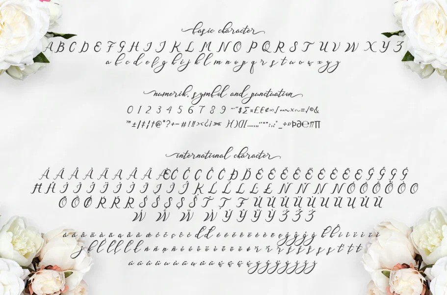 Nazeefa Font preview 5