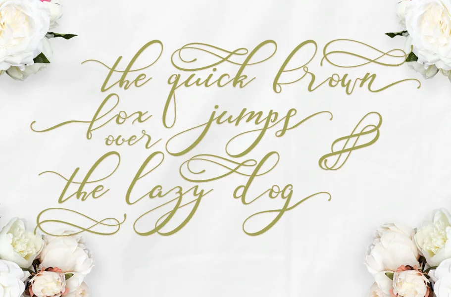 Nazeefa Font preview 7