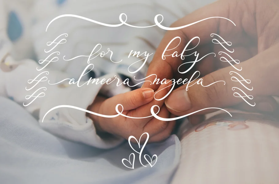 Nazeefa Font preview 8