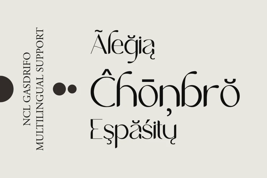 NCL Gasdrifo Font preview 8