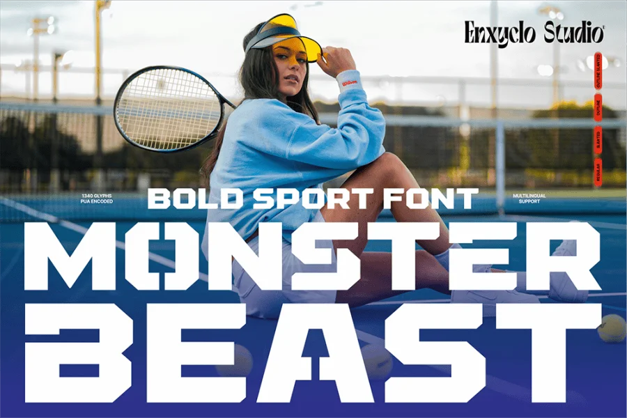 NCL Monster Beast Font