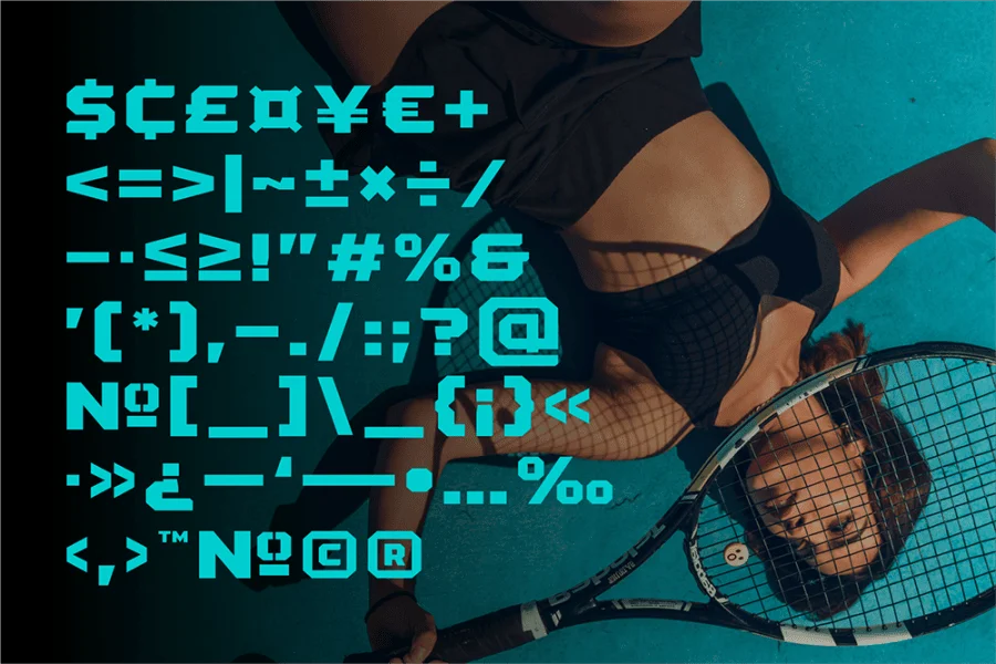 NCL Monster Beast Font preview 10