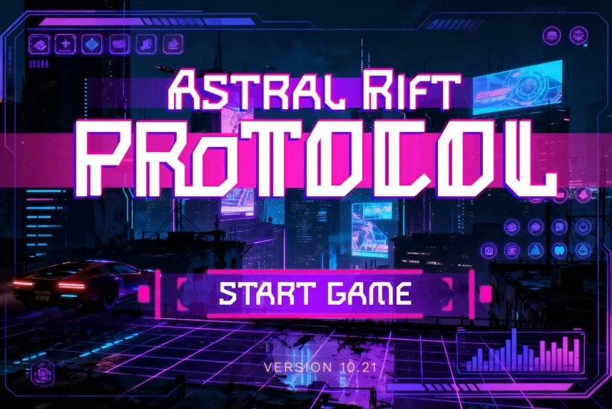 Nebula Chronos Font preview 3