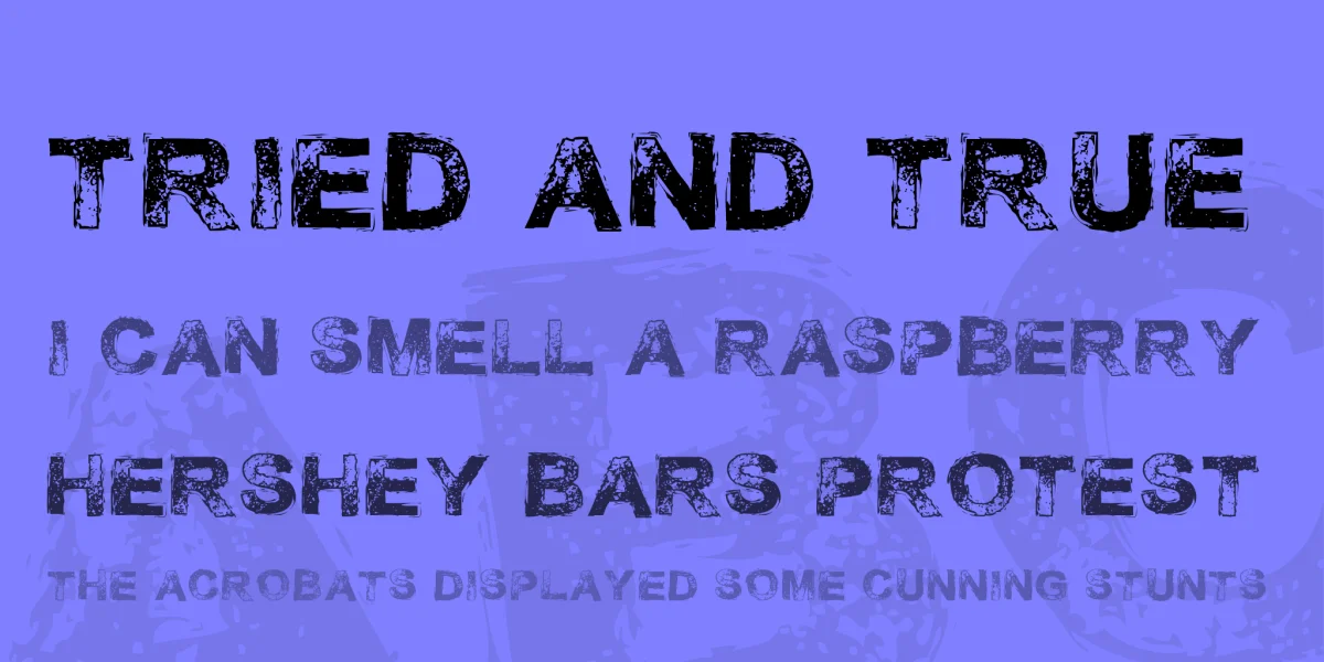 Necrotype Font preview 2