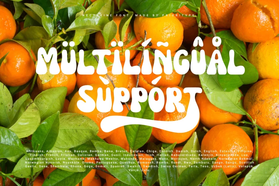 Nectarine DEMO Font preview 10