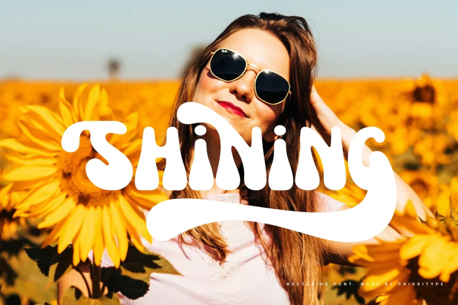 Nectarine DEMO Font preview 5