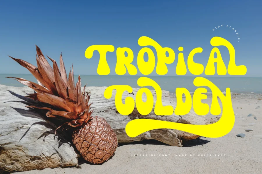 Nectarine DEMO Font preview 7