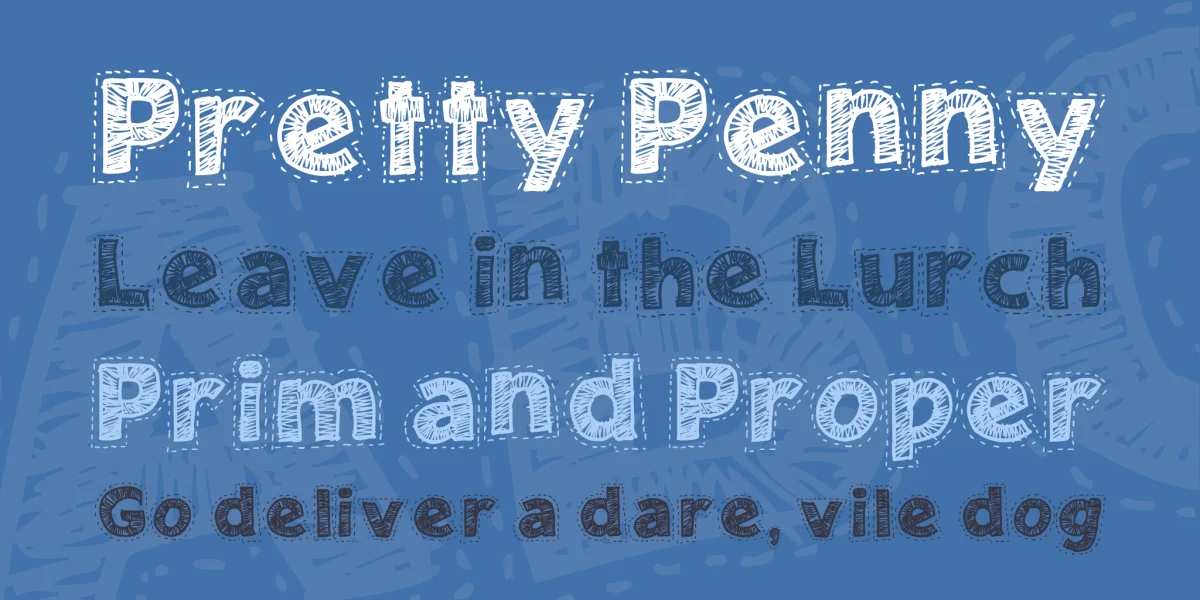 Needlework Good Font preview 3