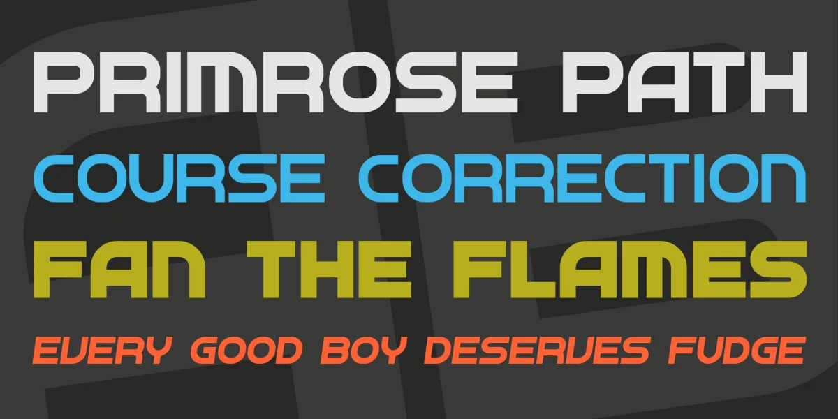 Neighbor Font Family preview 2