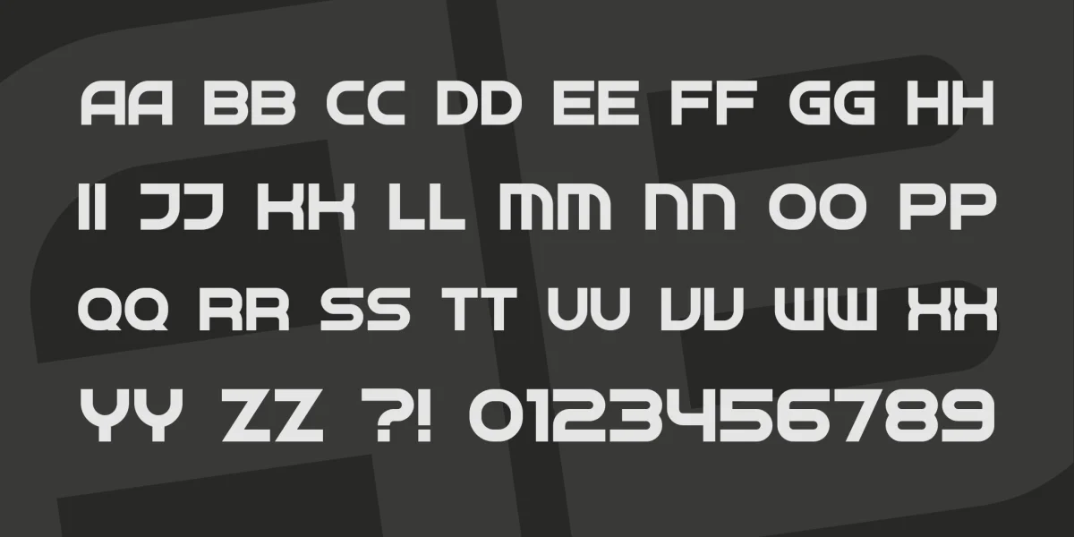 Neighbor Font Family preview 3