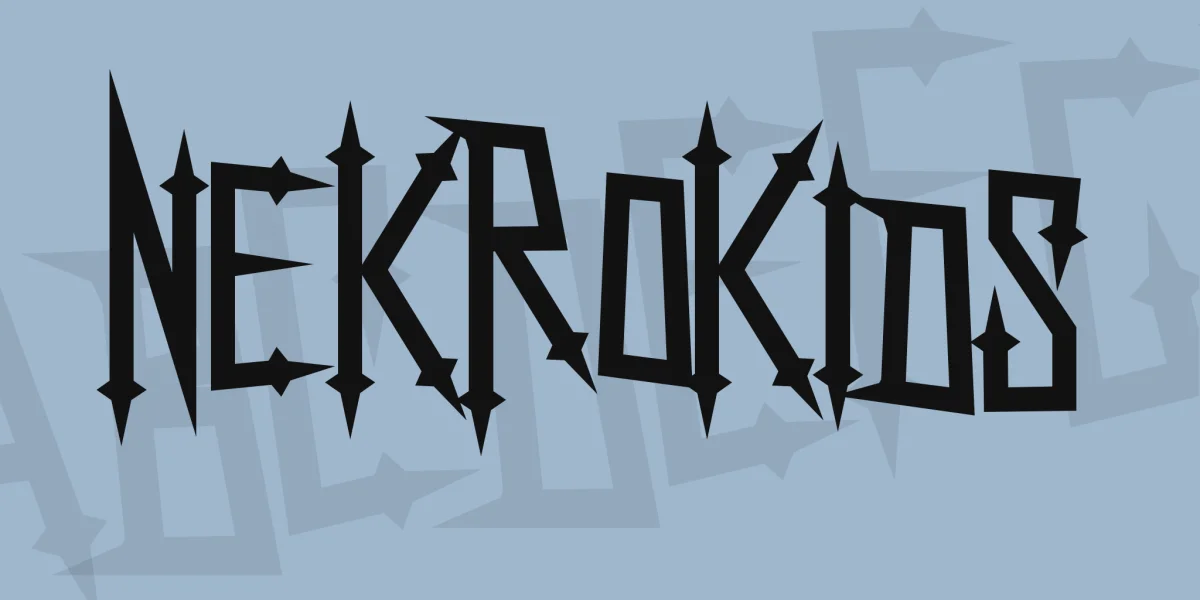 NekroKids Font