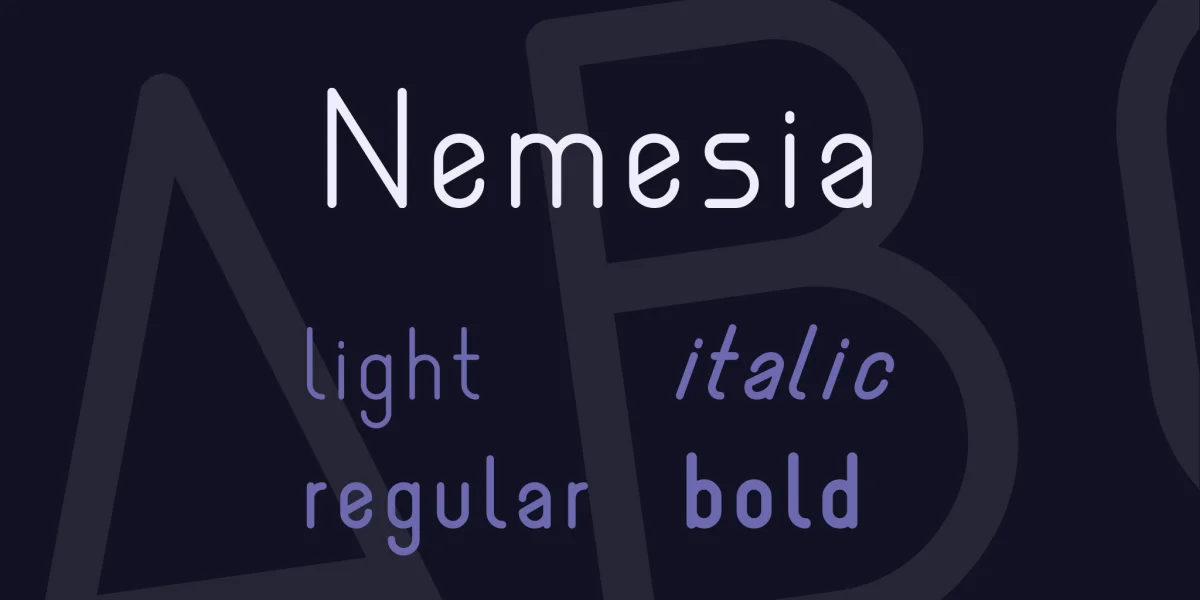 Nemesia Font Family